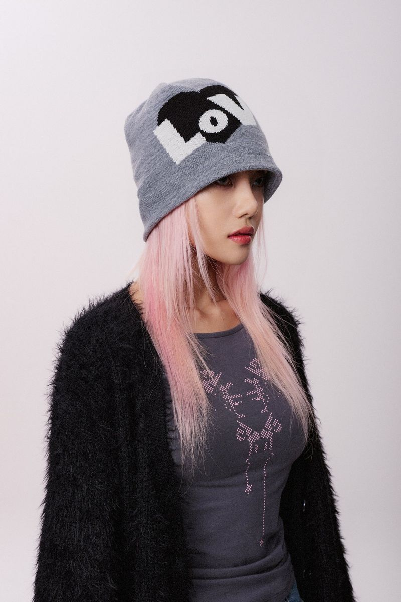 Lover Beanie Gray