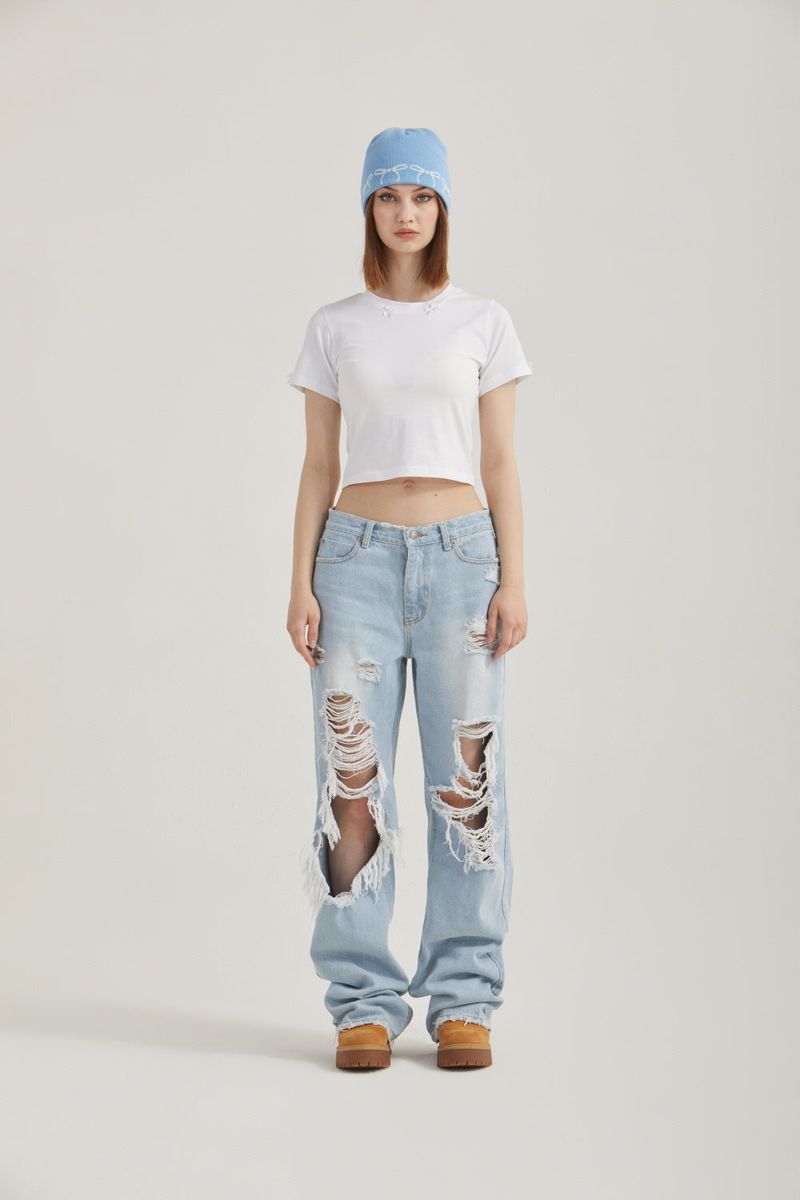 PETITE RIBBON T-SHIRT