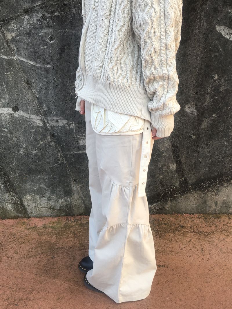 Two Way Cozy Textured Knit Hood