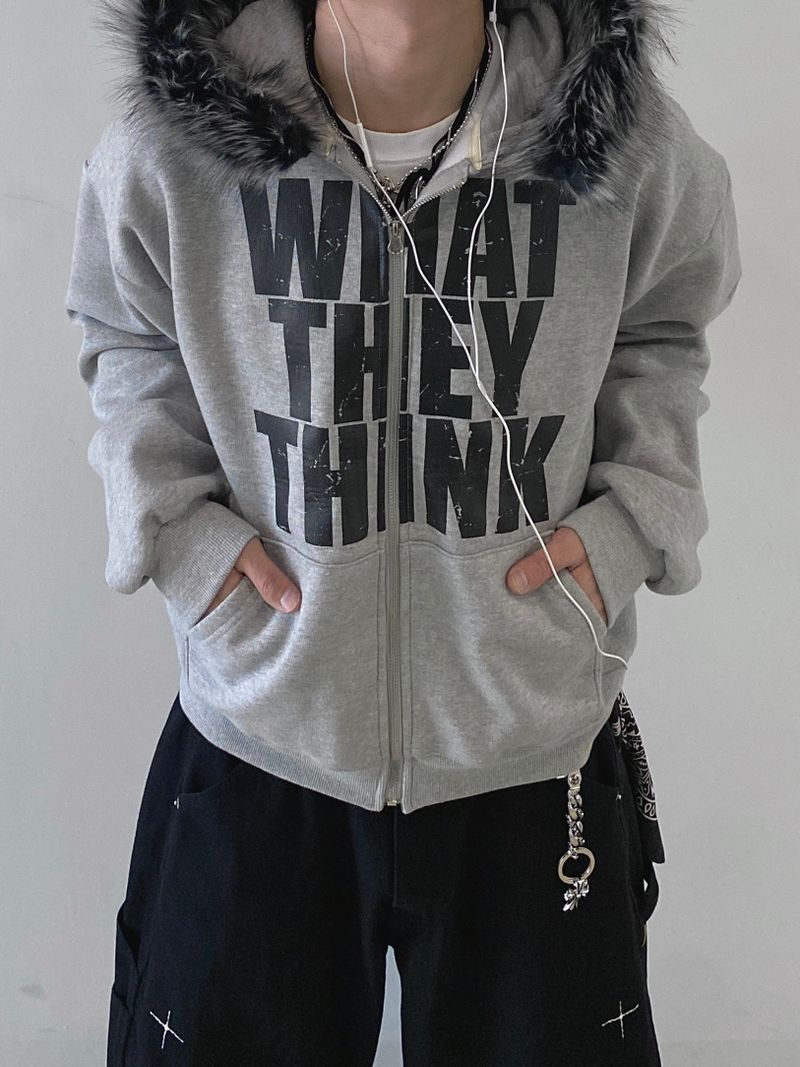 SSROOM(エスエスルーム)の「Rexton Raccoon Hood Zip-Up 2C(Tops)」