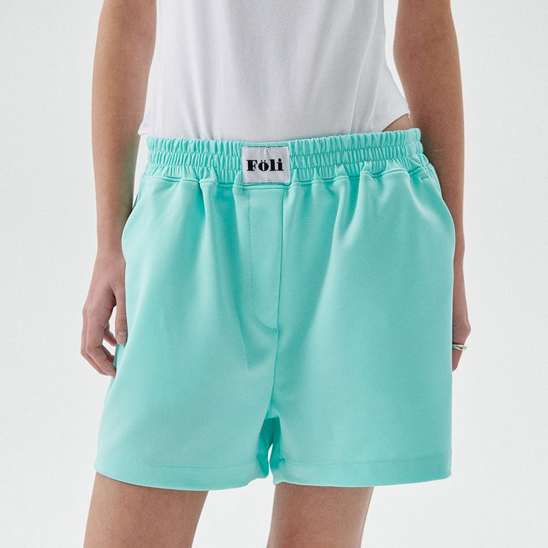 Foli(フォリー)の「Signature Sportif Shorts, Sky Blue(Pants)」