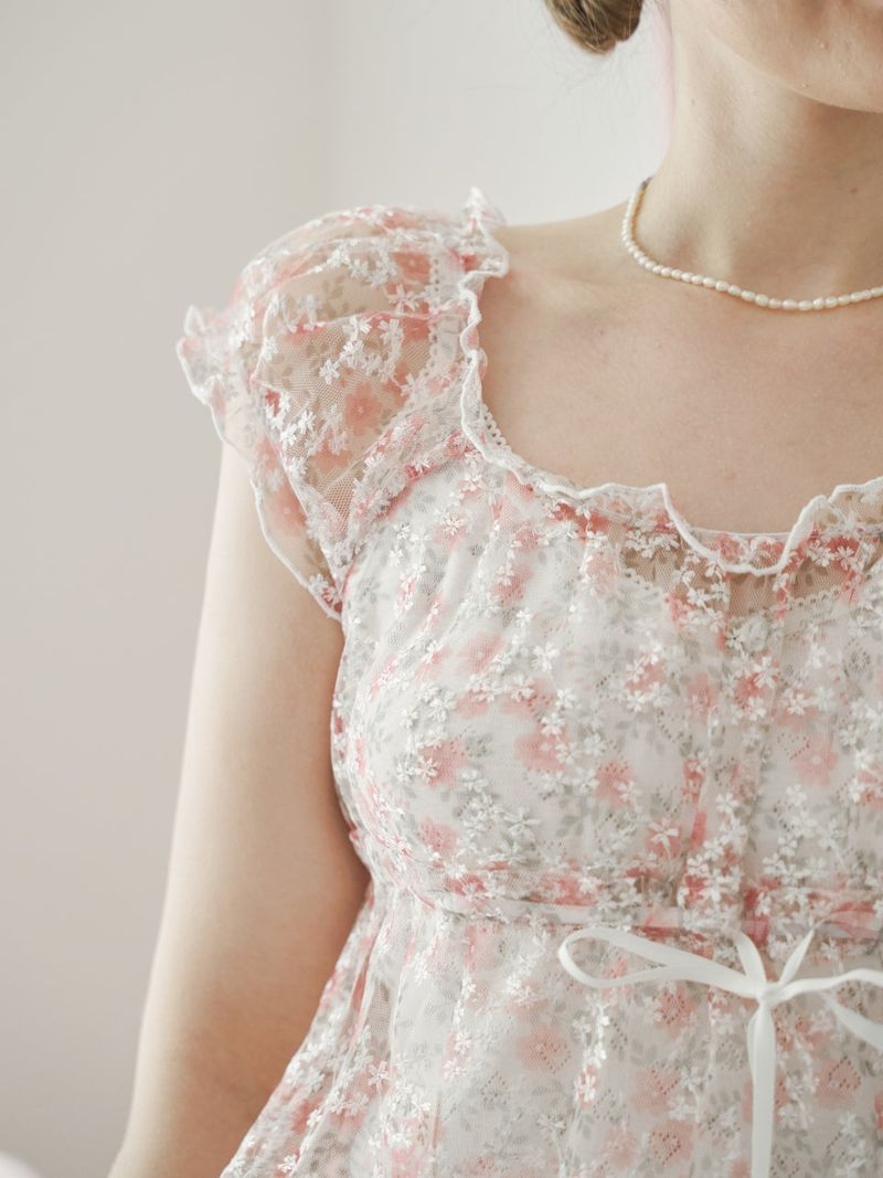 Flower Shower Blouse_pink