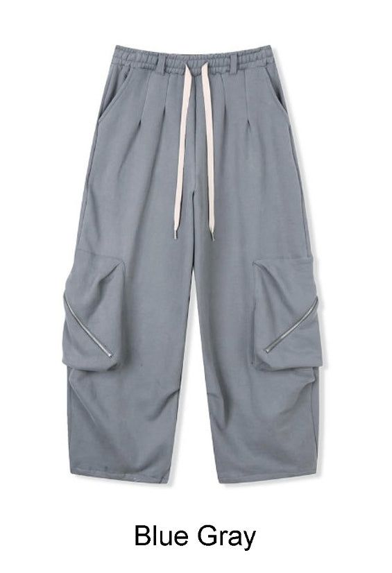 DL Zipper Cargo Brushed Pants