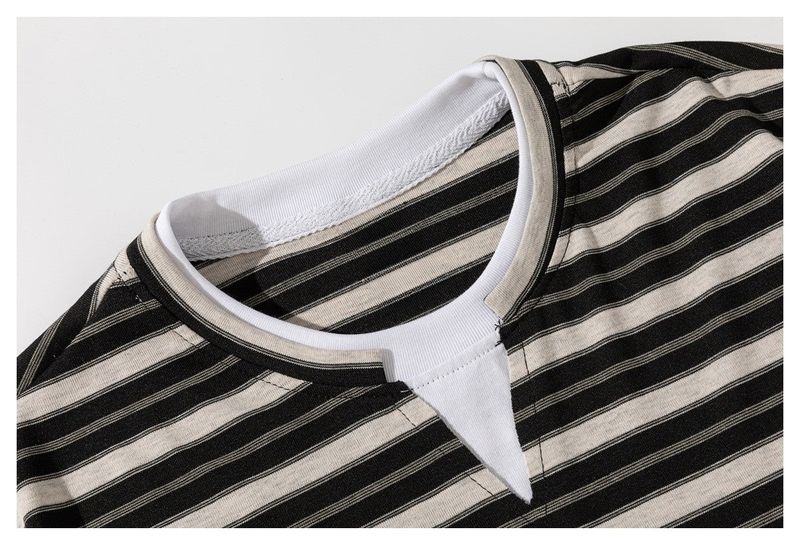 Ronan Layered Stripe Tee