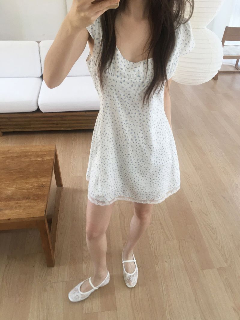 Flower garden dress