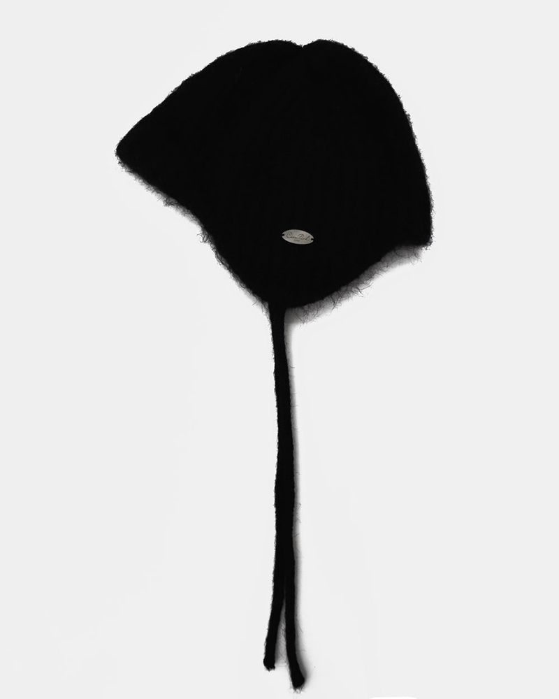 T-Show Pendant Earned Knit Beanie Hat