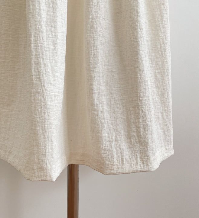 Cossel Ribbon String Flared Long One Piece