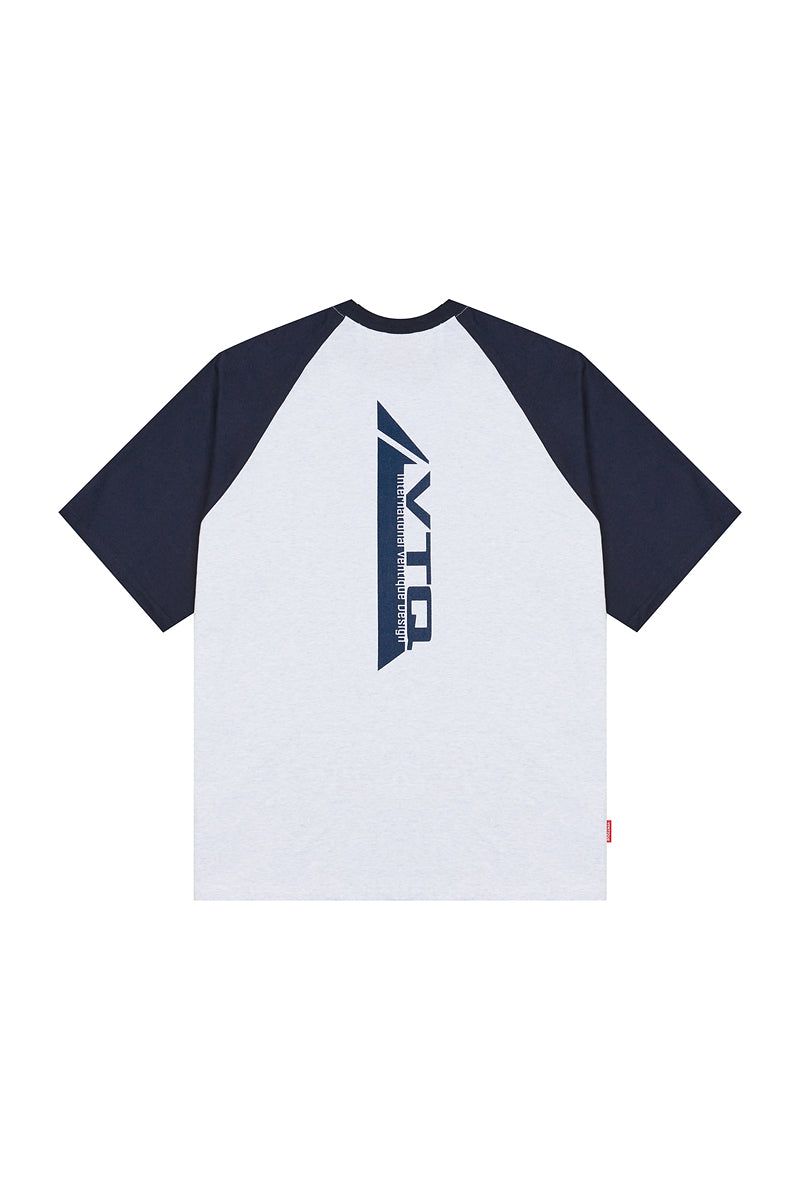 VENTIQUE Raglan Coloring T-shirt 3color