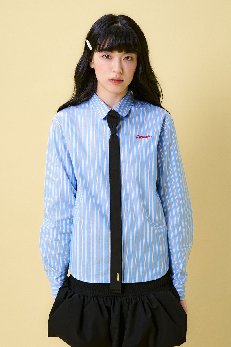 Pals Stripe Shirt [Skyblue]