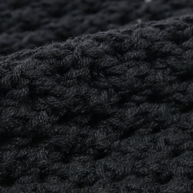JELLYFISH STRAP BEANIE (BLACK)