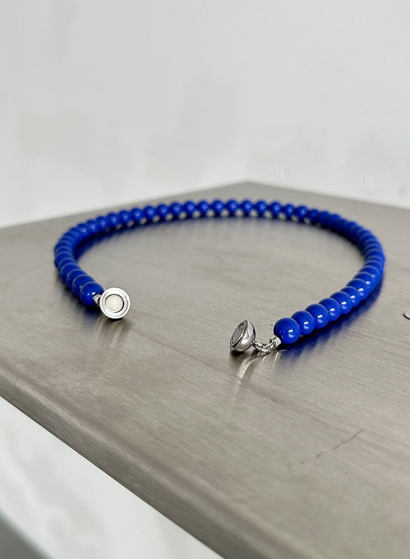 cobalt blue necklace