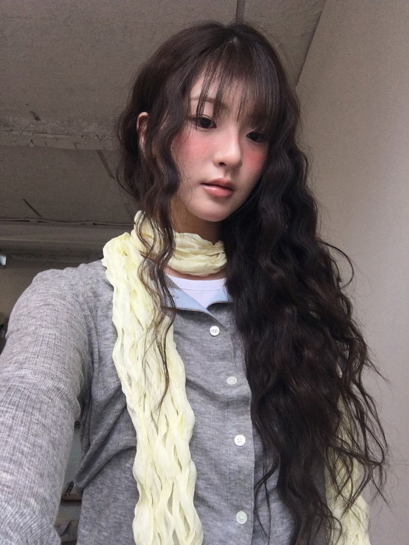 De Nuit Wave Scarf (3color)