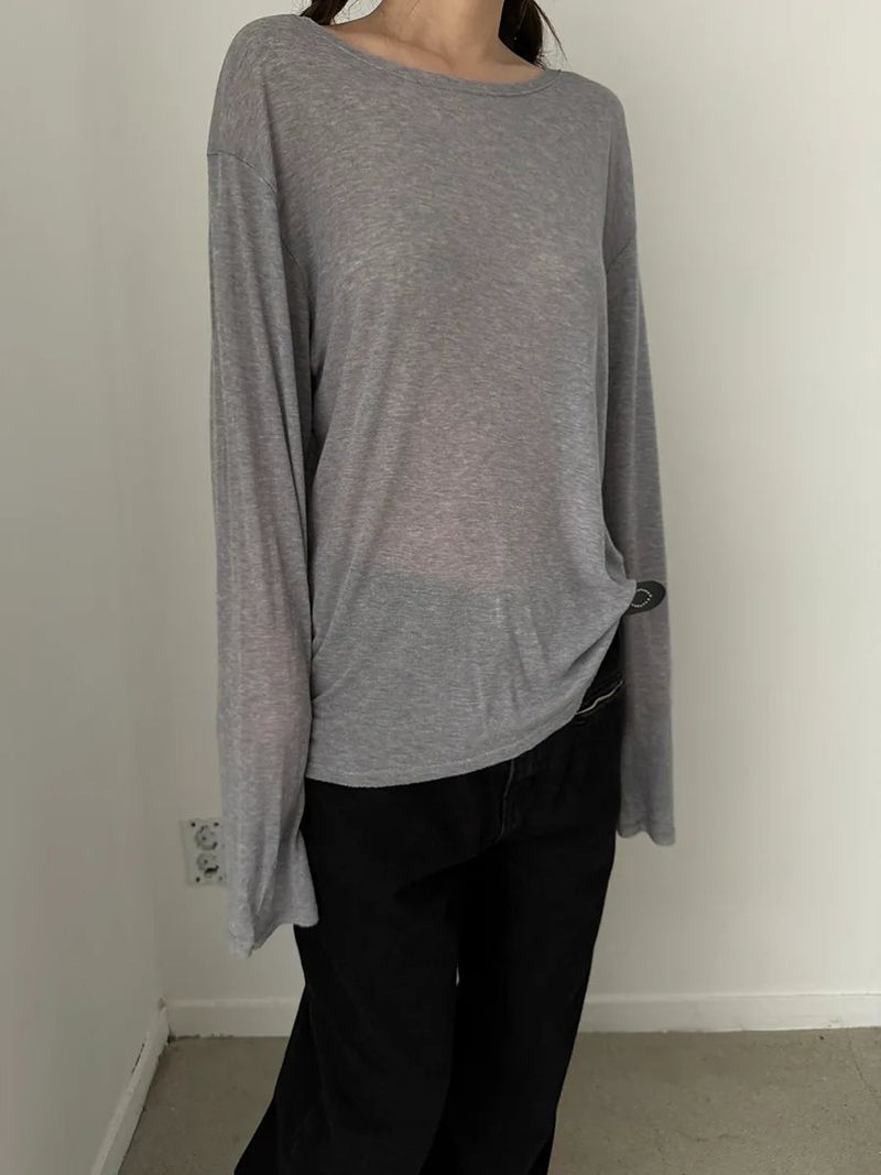 tencel loose cutting T