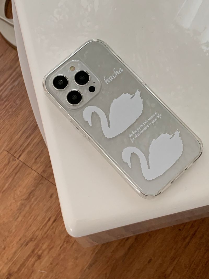 swan pixel jell hard case 