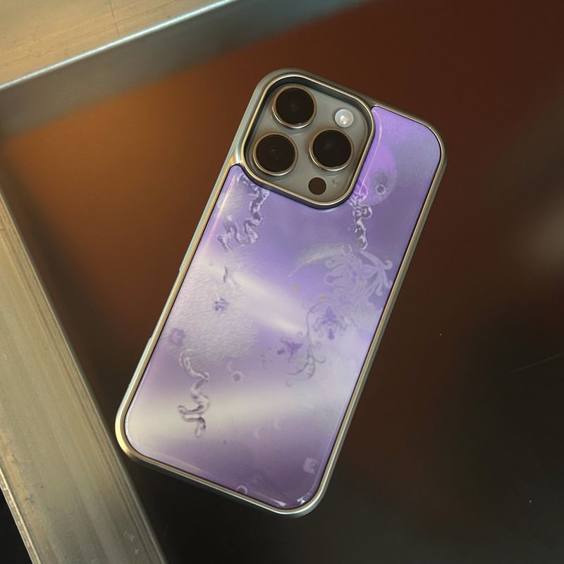 hasroom（hasroom）の「[silver epoxy] misty violet（Smartphone Accessories）」