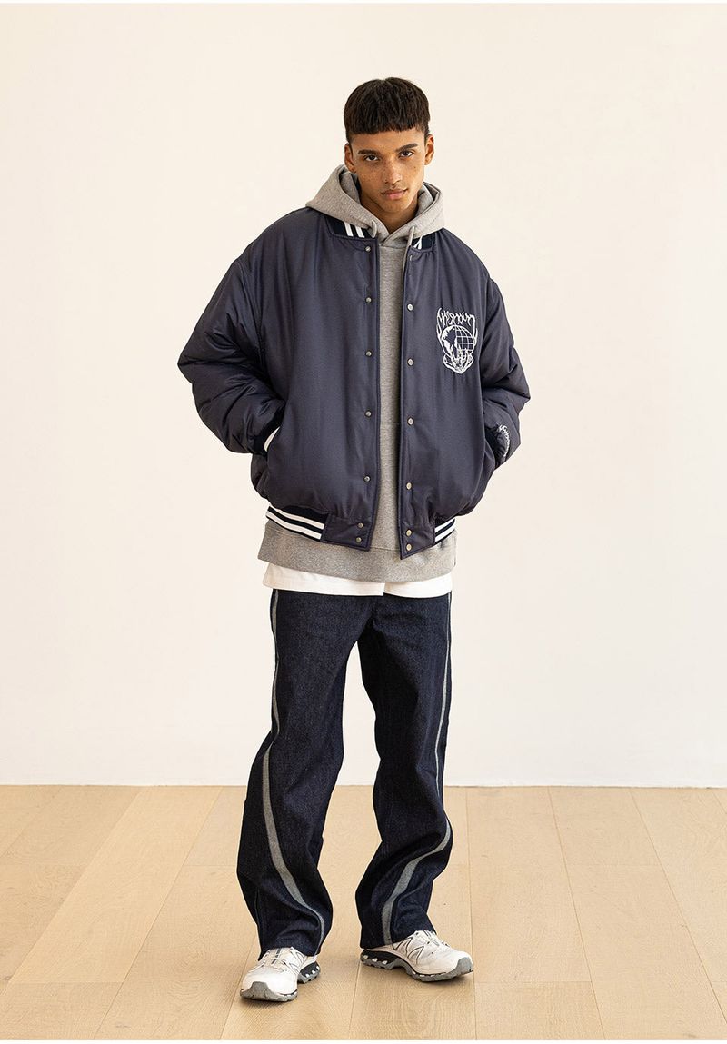 VIRTUAL WORLD 6OZ VARSITY JACKET