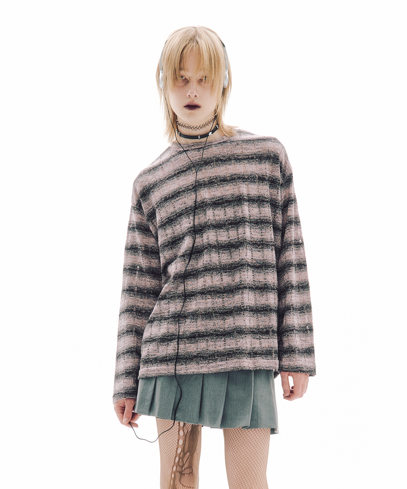 TRIP SHOP（トリップショップ）の「PHANTOM KNIT LONGSLEEVE（Tops）」