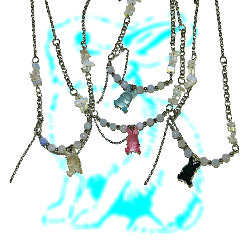 3amgang（スリーエイエムギャング）の「[Izna Ryusarang] Baby bunny necklace (4color)（Accessories）」