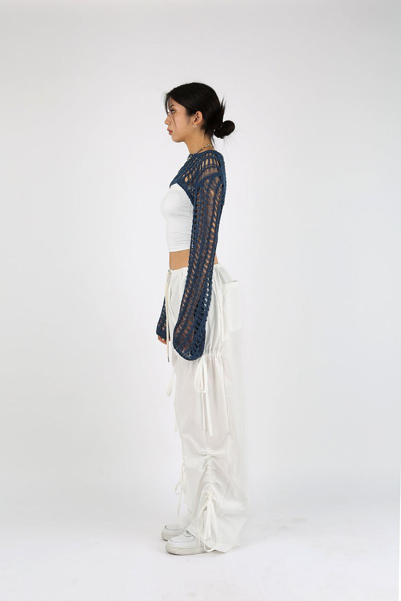 NET SUMMER KNIT BOLERO