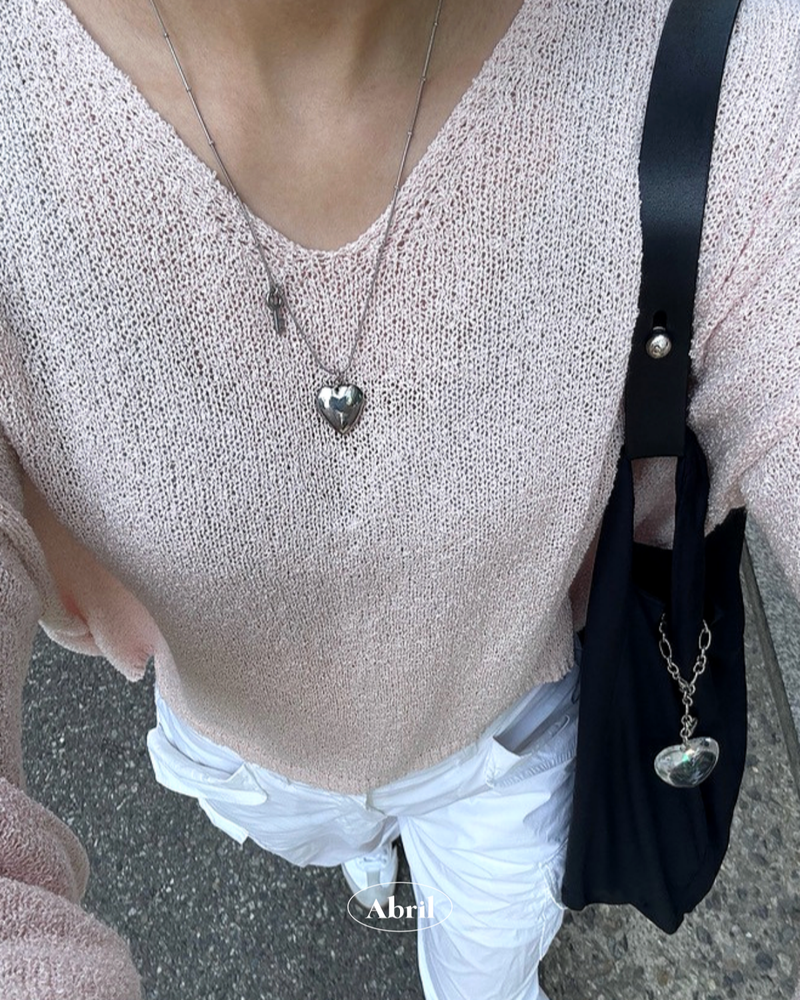 Open Heart Necklace