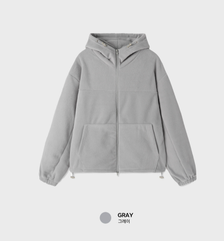 [Set-up]Find fleece sweat zip-up pants