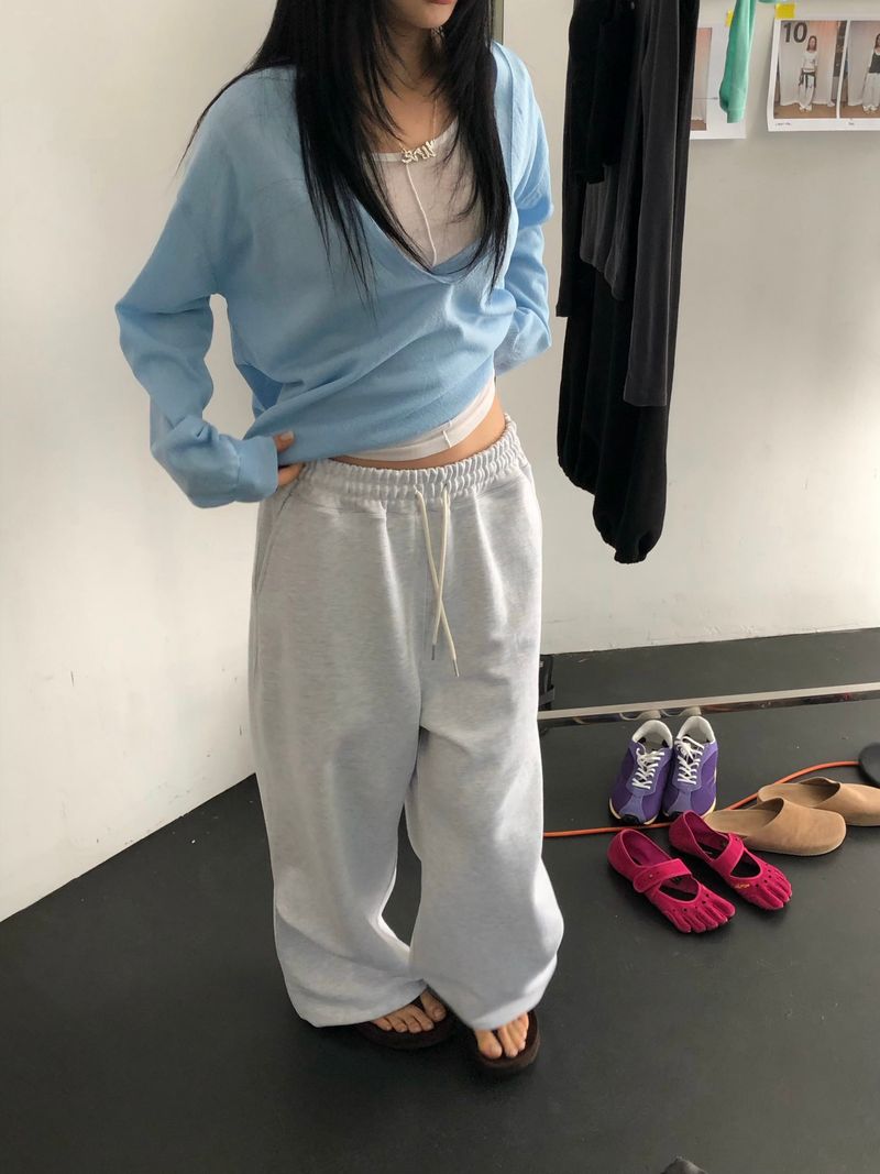 Basic Wide Sweat Pants