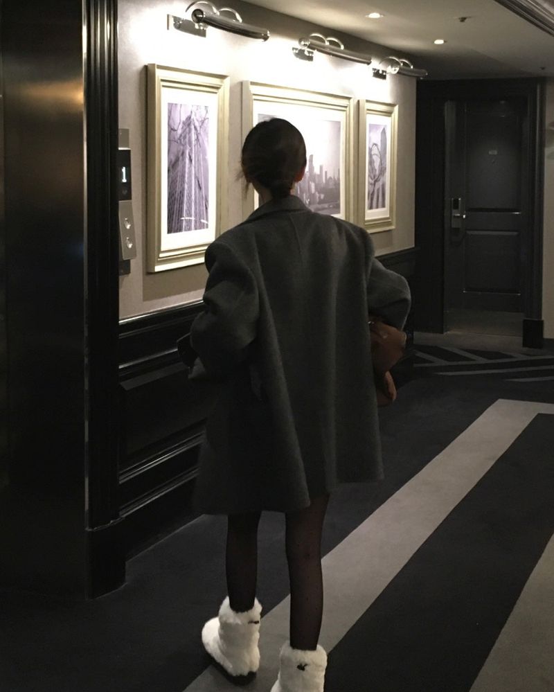 [BELLIDE MADE] Antique, Handmade Overfit Half Coat