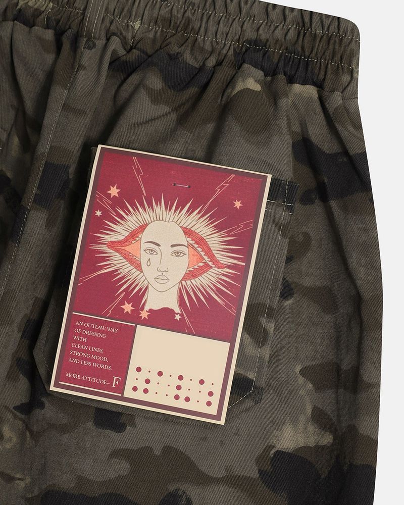 Bento Camo Bermuda Pants