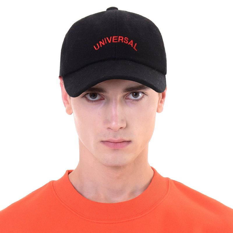 ユニバーサルウールキャップ[UNISEX] UNIVERSAL WOOL CAP (Black)
