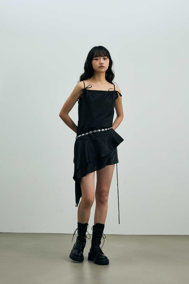 NYX MINI DRESS / BLACK