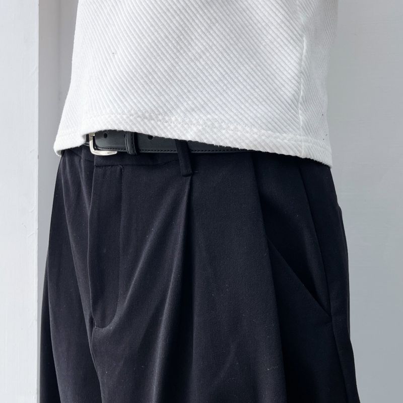 Shadow Drape Pleated Pants