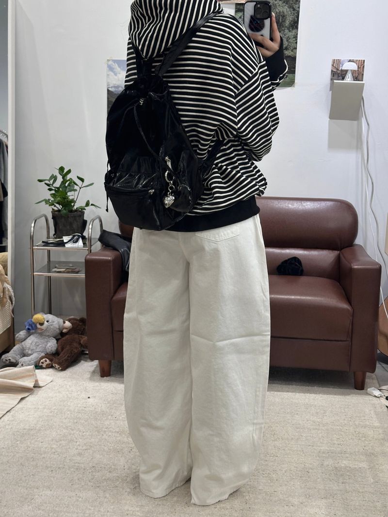 PELVIS COTTON PANTS