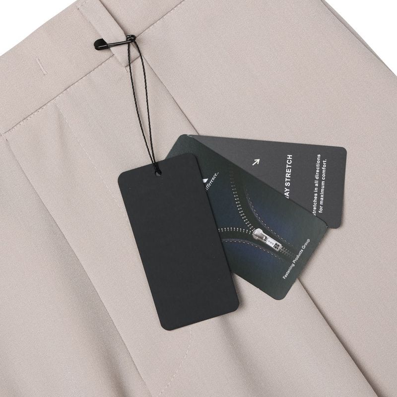 Dot Back-Bend One Tuck Semi-Wide Slacks (4 colors)