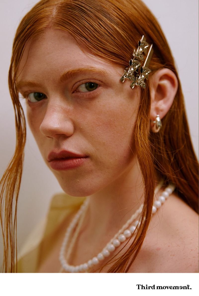 Double Pleated Ribbon Hairpin