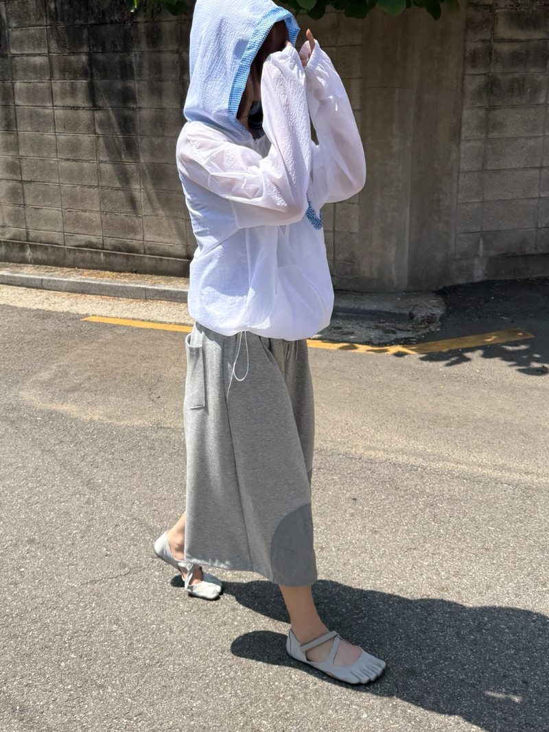 knee pads sweat bermuda pants