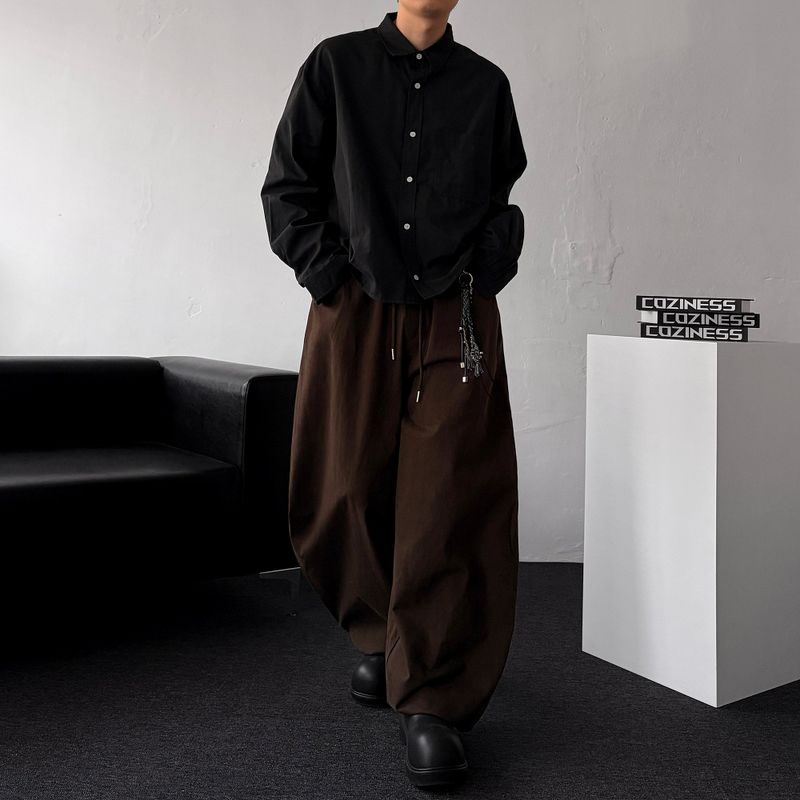 GT Curved Snap Balloon Pants (3 colors)