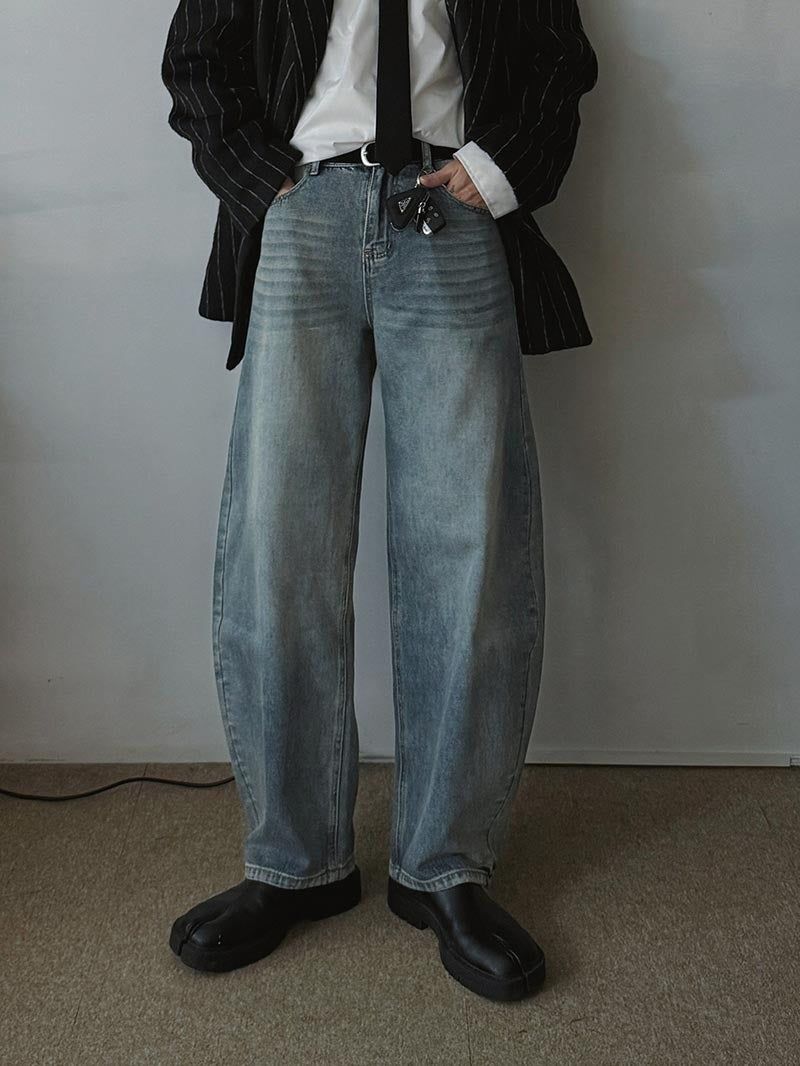 Awesome Sand Balloon Denim Pants (5color)