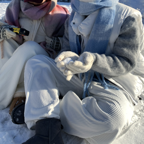 Albery's Off-White Daily Soft Muffler
