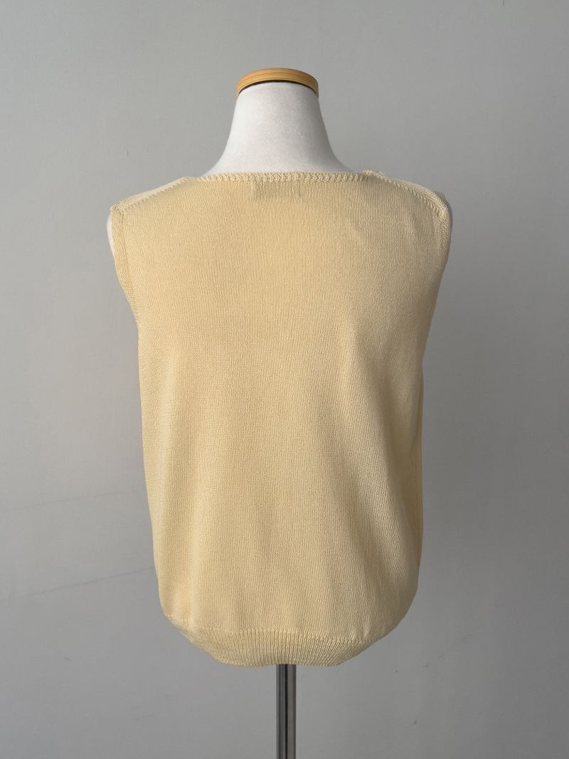 Volte V-Neck Knit Vest