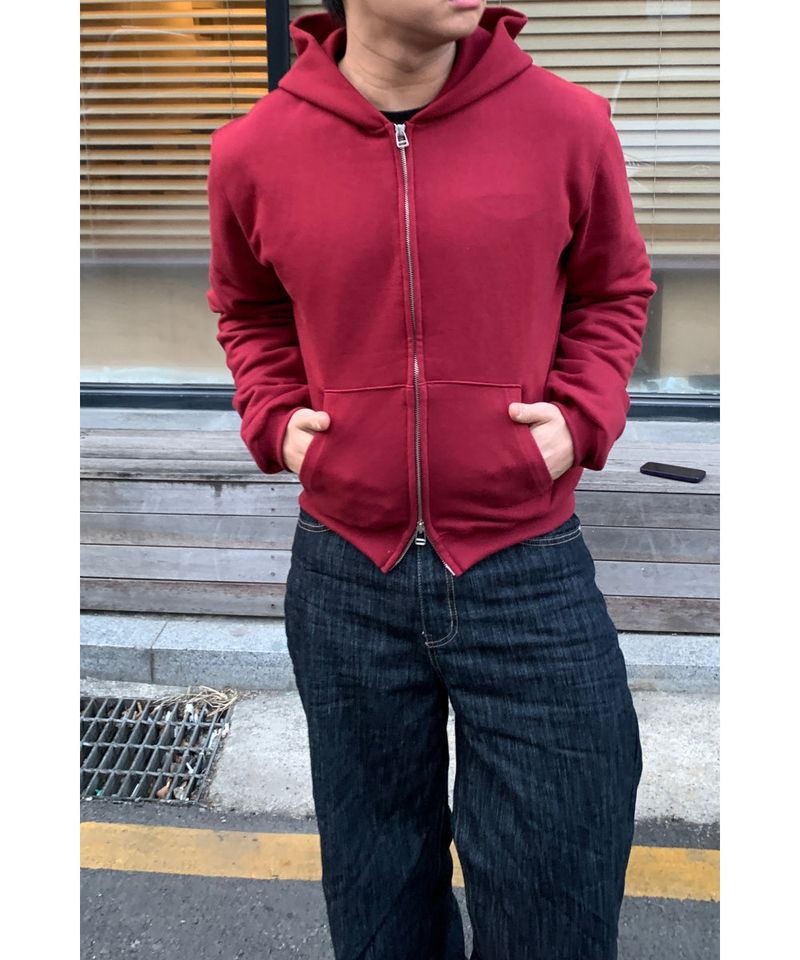Standard hood zip-up