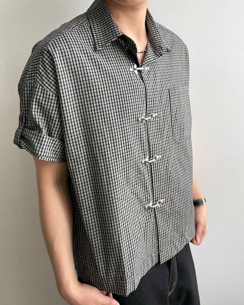 Buckcle Short Sleeve Shirt