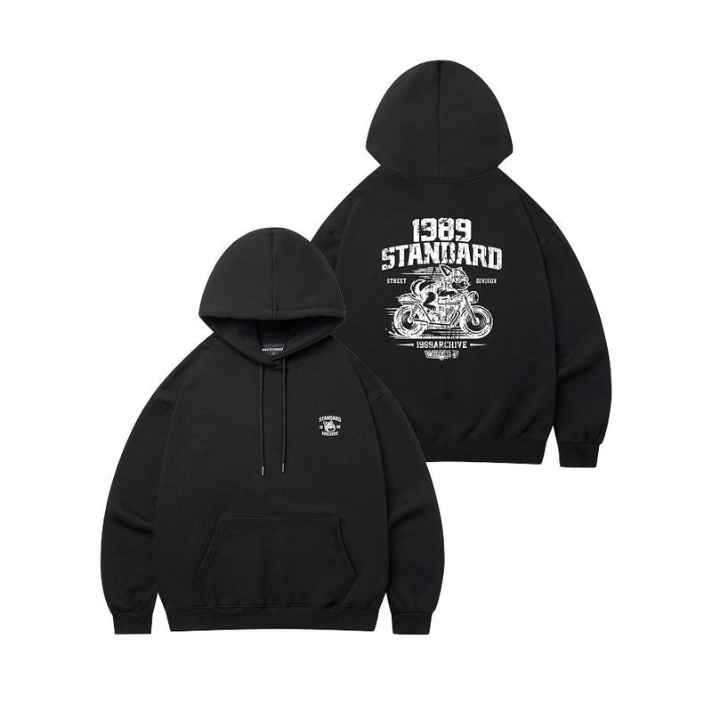 RIDING DOG 1989 Overfit Hoodie (STHSTD-0261)