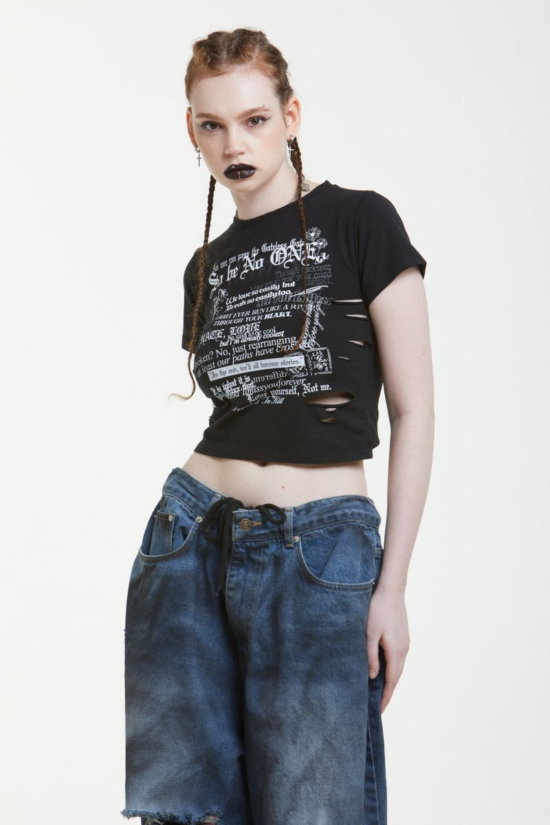 スナップTシャツ