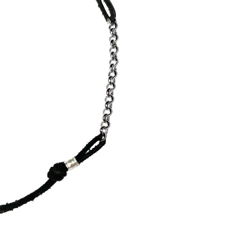 360 karen silver black mix necklace 