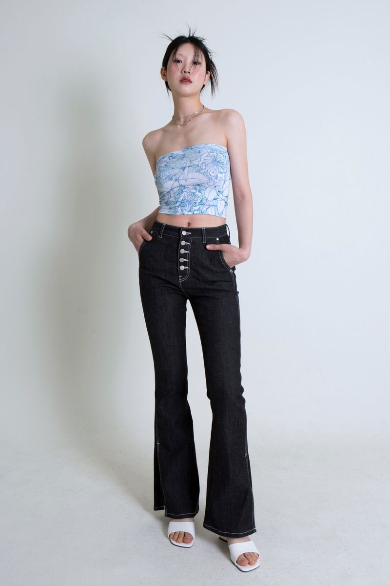 BLOOM TUBETOP BLUE
