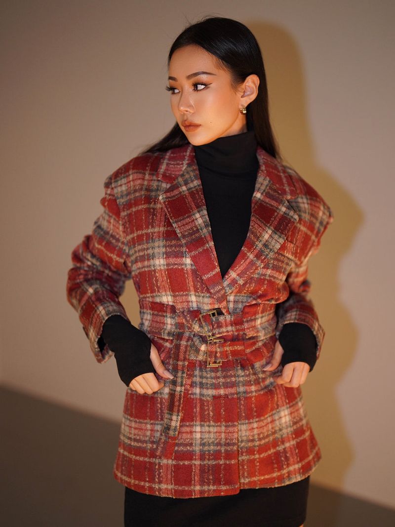 x Kyla Corste Wool Jacket (RED)