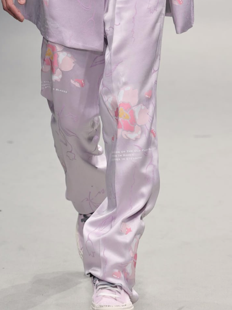 WooLeeX（ウーリーエックス）の「Lavender Sakura  Trousers（Pants）」