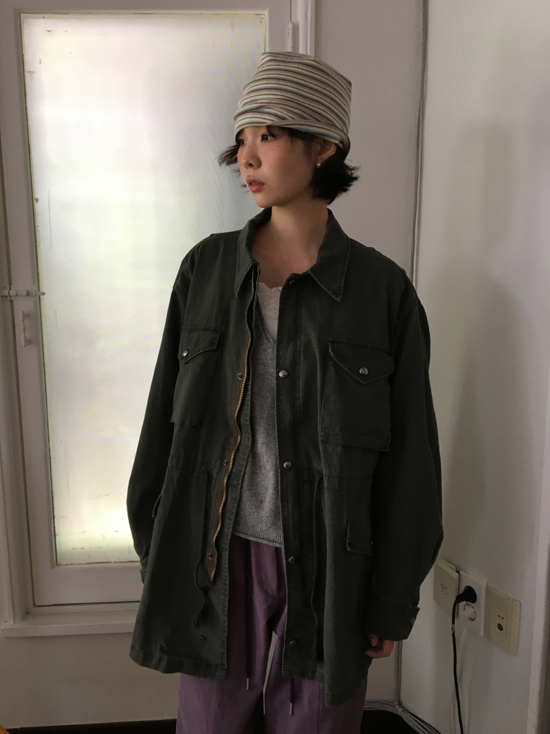 Rito Striped Beanie (3color)