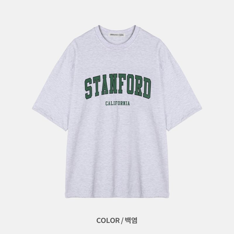 [Premium] SF レタリングオーバーフィットショートスリーブtシャツ