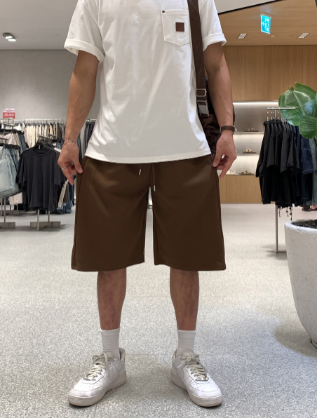 Glife Sidetuck Bermuda Banding Shorts